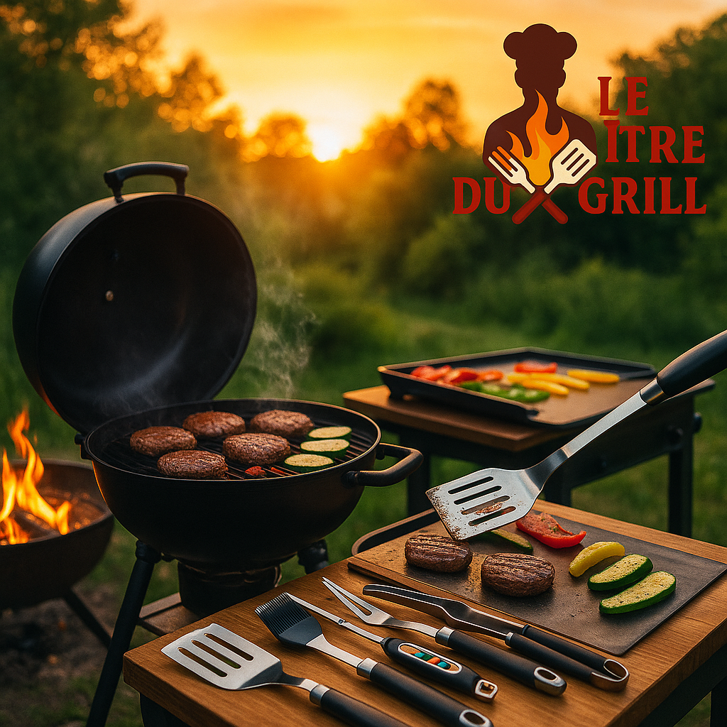 Kit Accessoires BBQ – Ustensiles Premium en Acier Inox