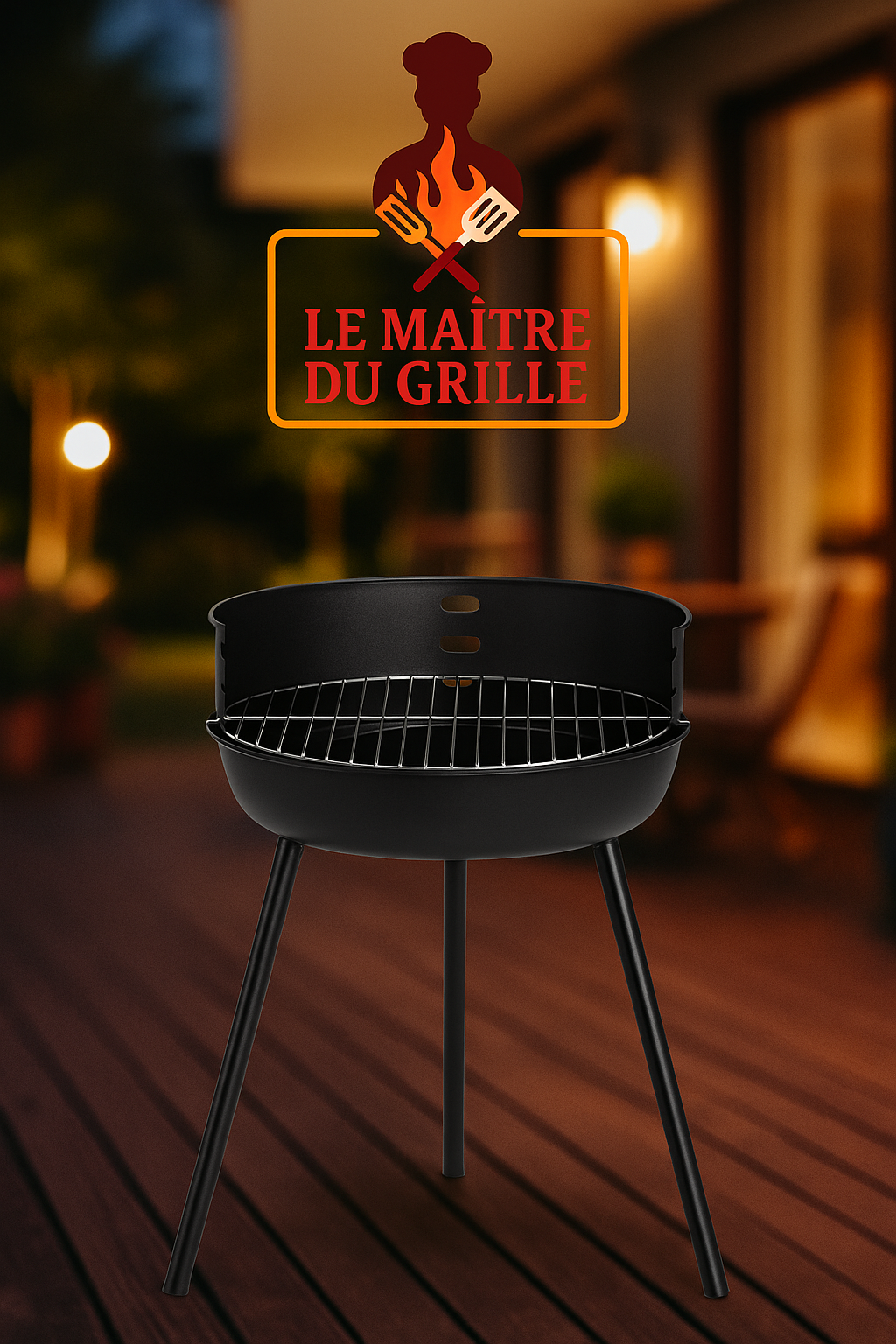 Mini Barbecue Charbon – Idéal pour pique-niques et escapades express !